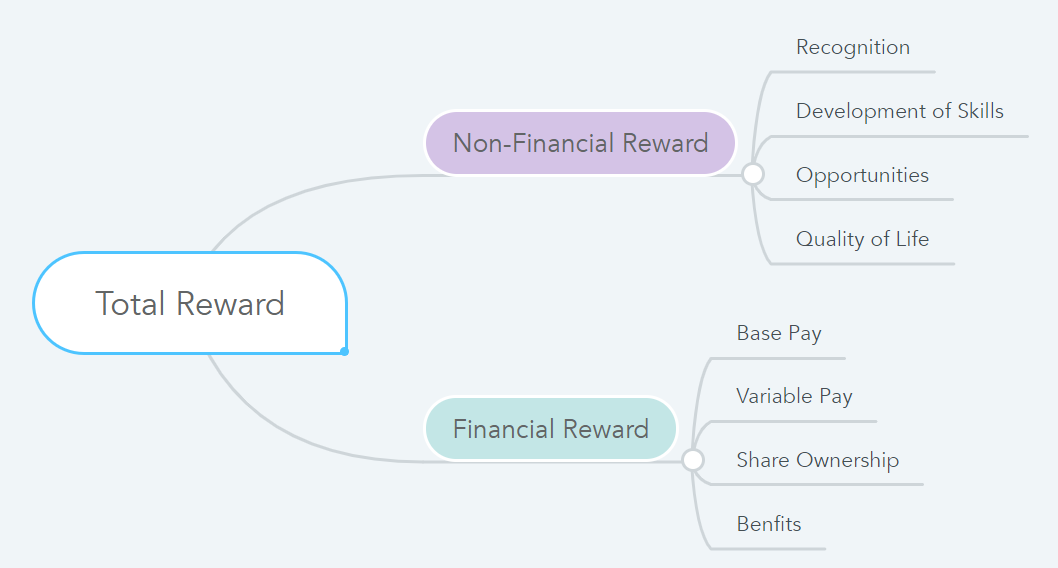 The Components of the Total Reward System