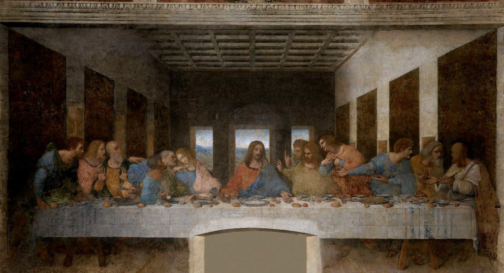 Leonardo da Vinci, The Last Supper, 1495-1498.