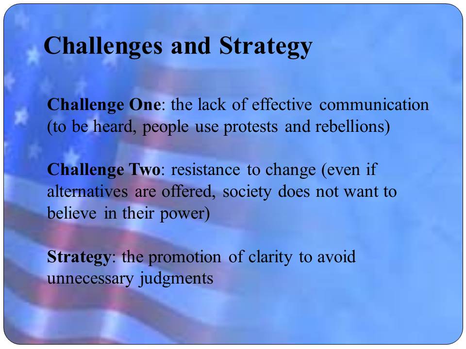Challenges and Strategy