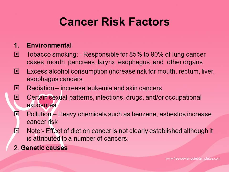 Cancer Risk Factors