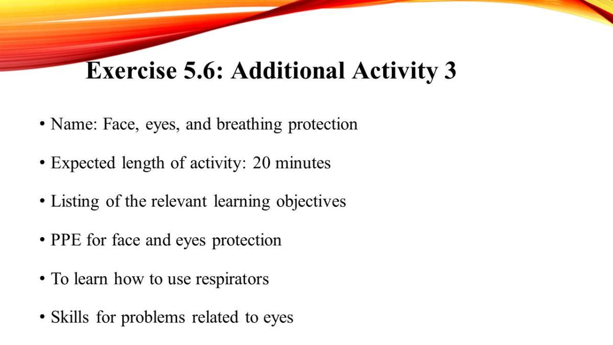 Exercise 5.6: Additional Activity 3