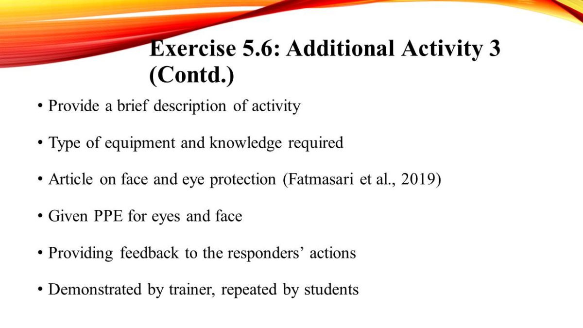Exercise 5.6: Additional Activity 3