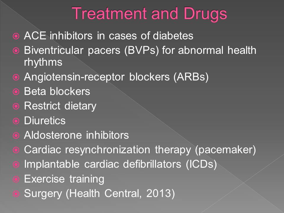 Treatment and Drugs