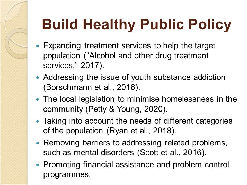 Build Healthy Public Policy