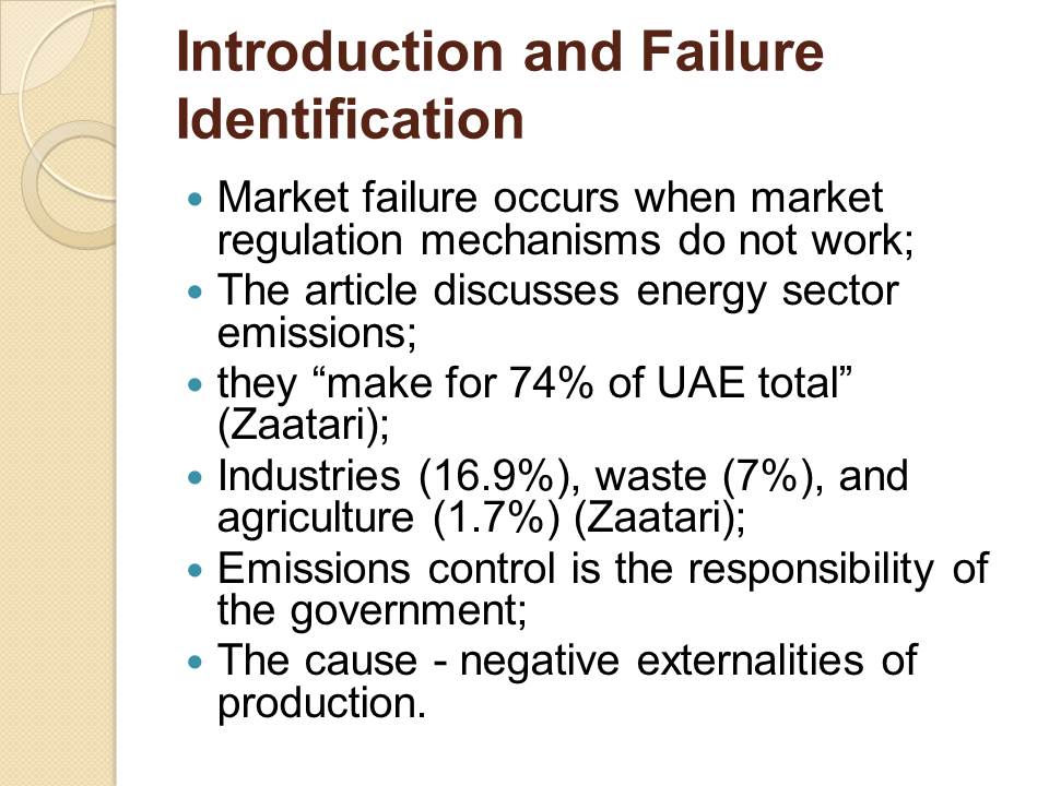 Introduction and Failure Identification