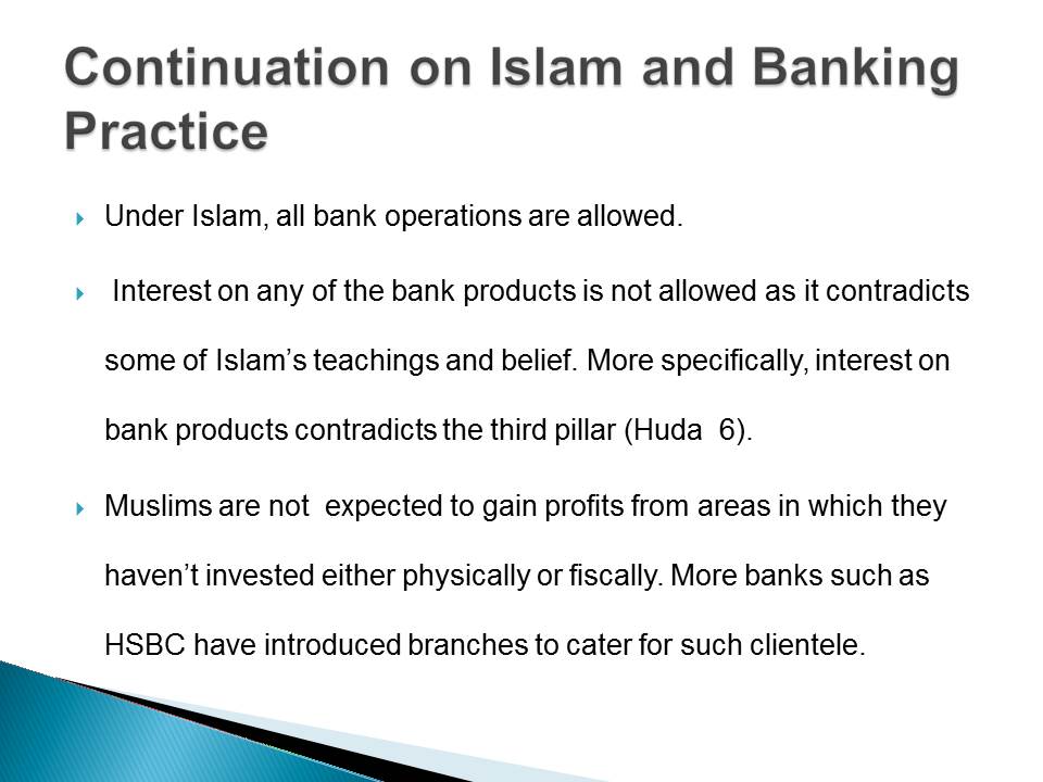 Islam and Banking Practice