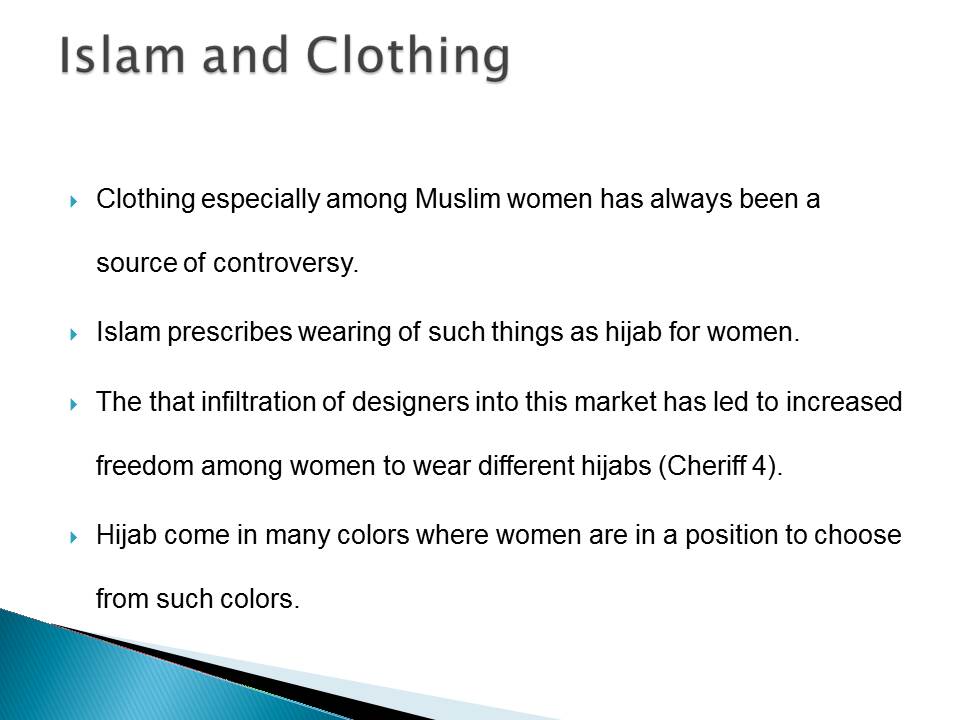 Islam and Clothing