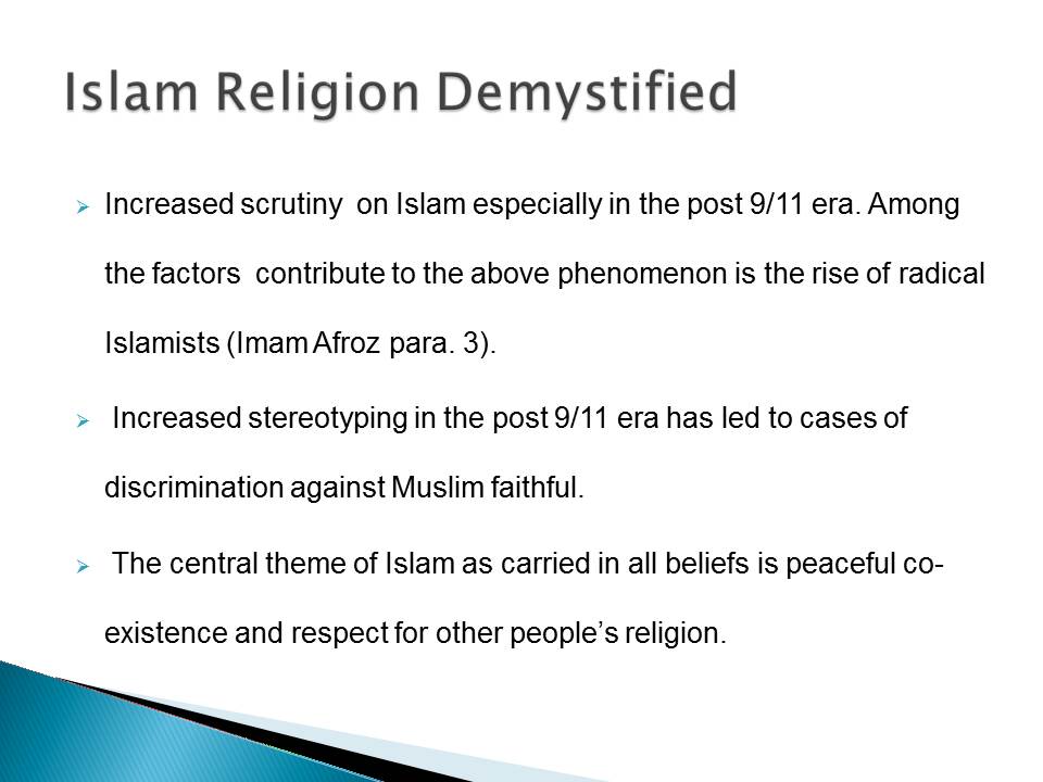 Islam Religion Demystified