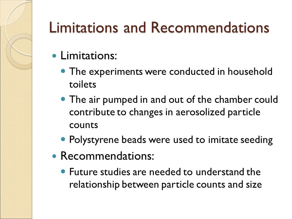 Limitations and Recommendations