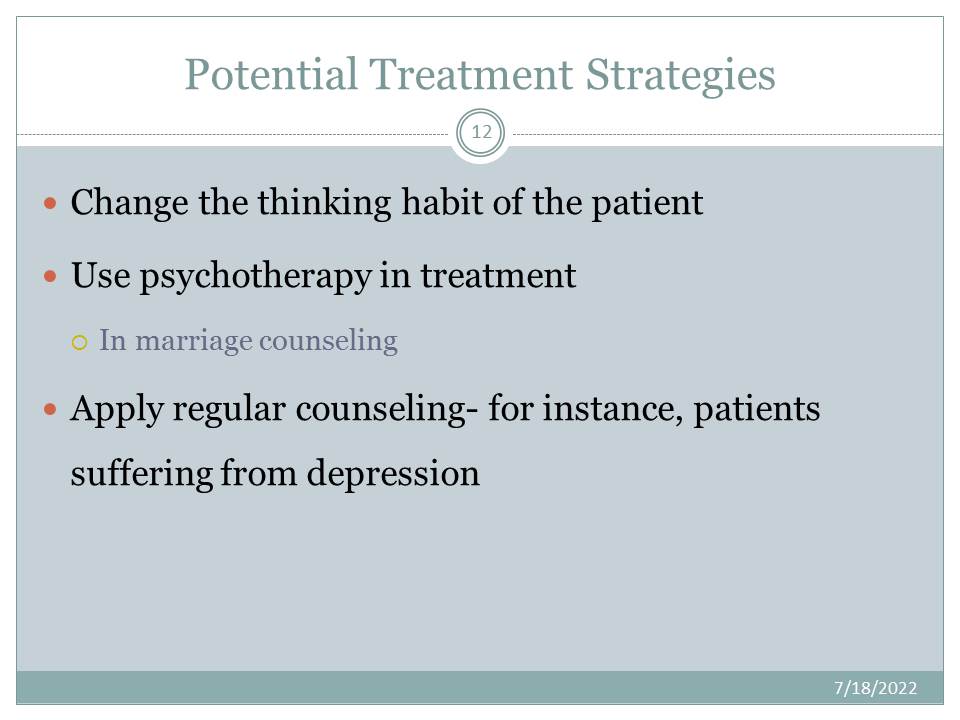 Potential Treatment Strategies