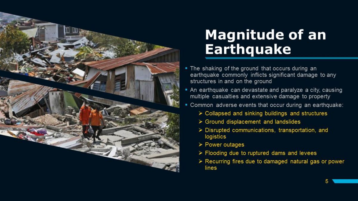 Magnitude of an Earthquake