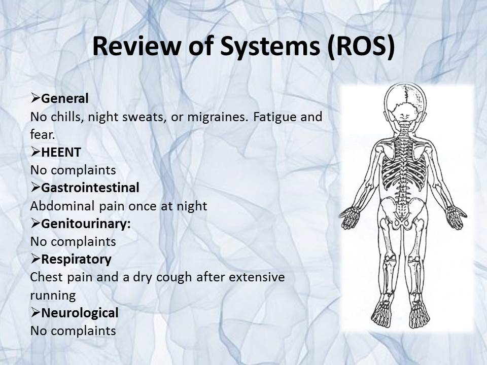 Review of Systems (ROS)