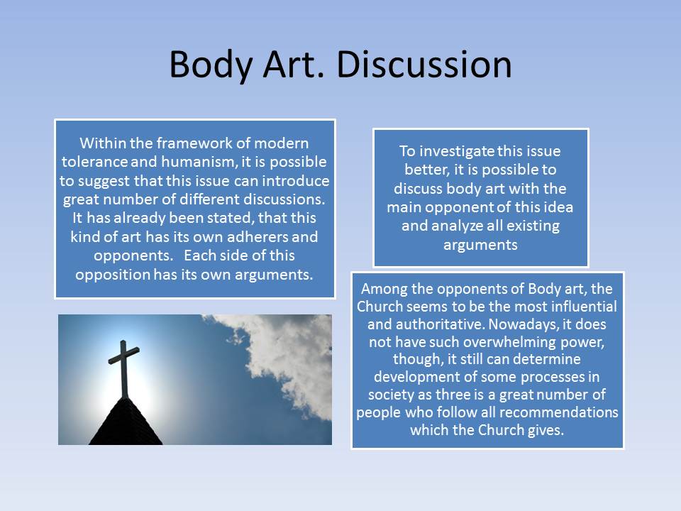 Body Art. Discussion