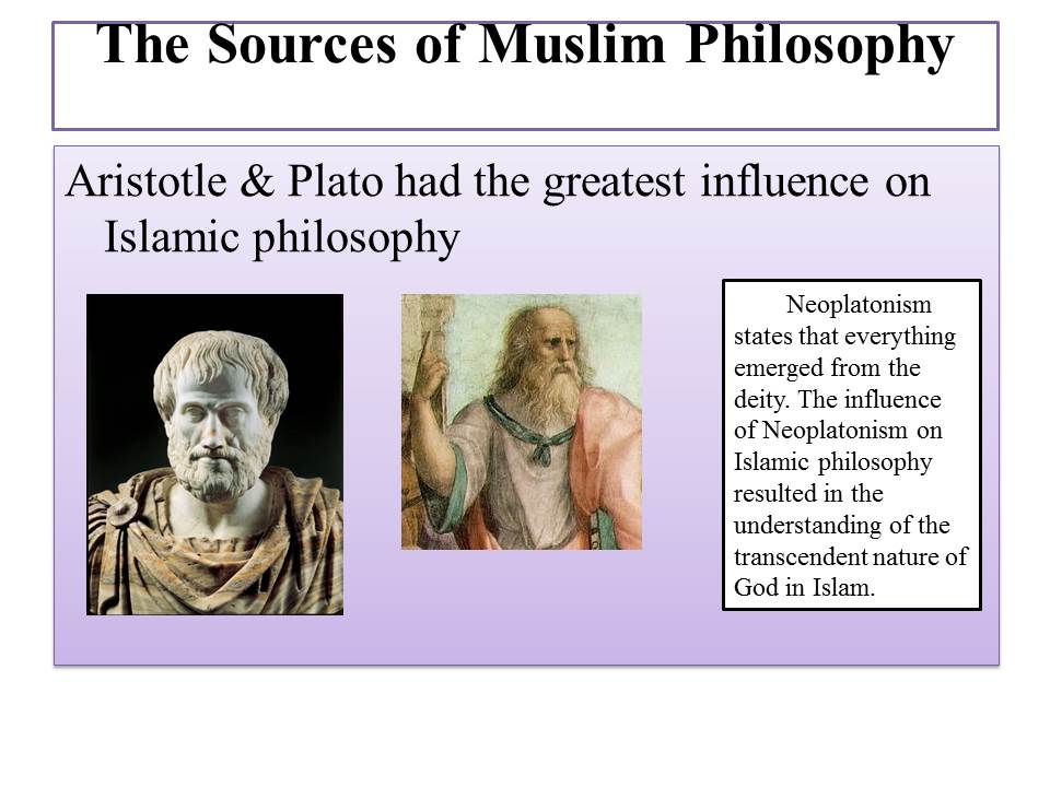 The Sources of Muslim Philosophy