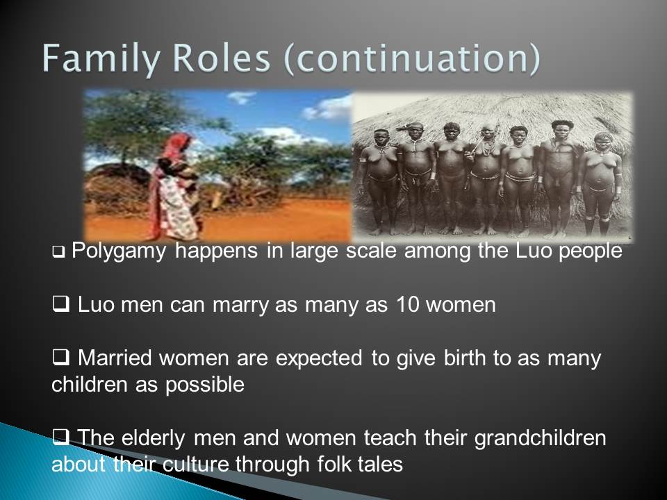 Family roles and organization