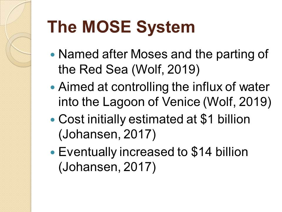The MOSE System