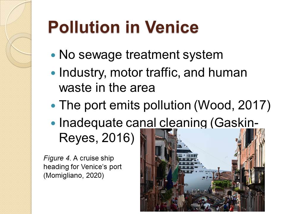 Pollution in Venice