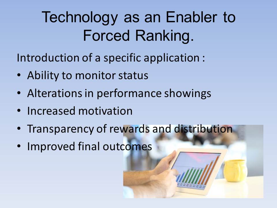 Technology as an Enabler to Forced Ranking