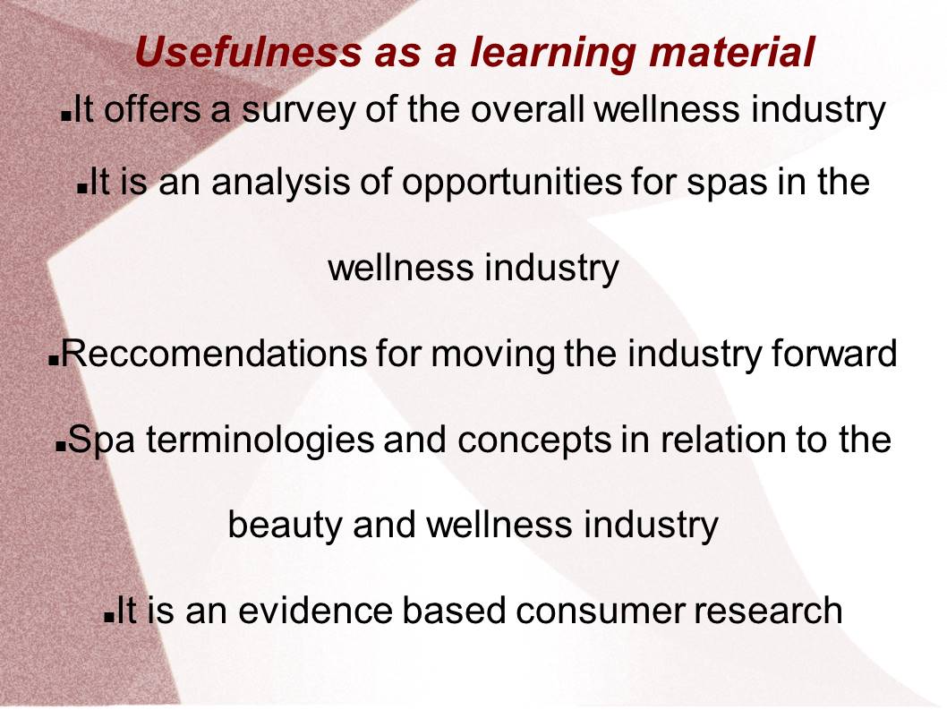 Usefulness as a learning material