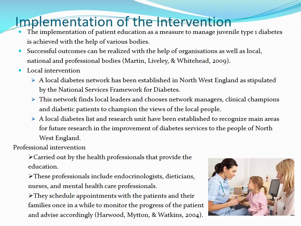 Implementation of the Intervention