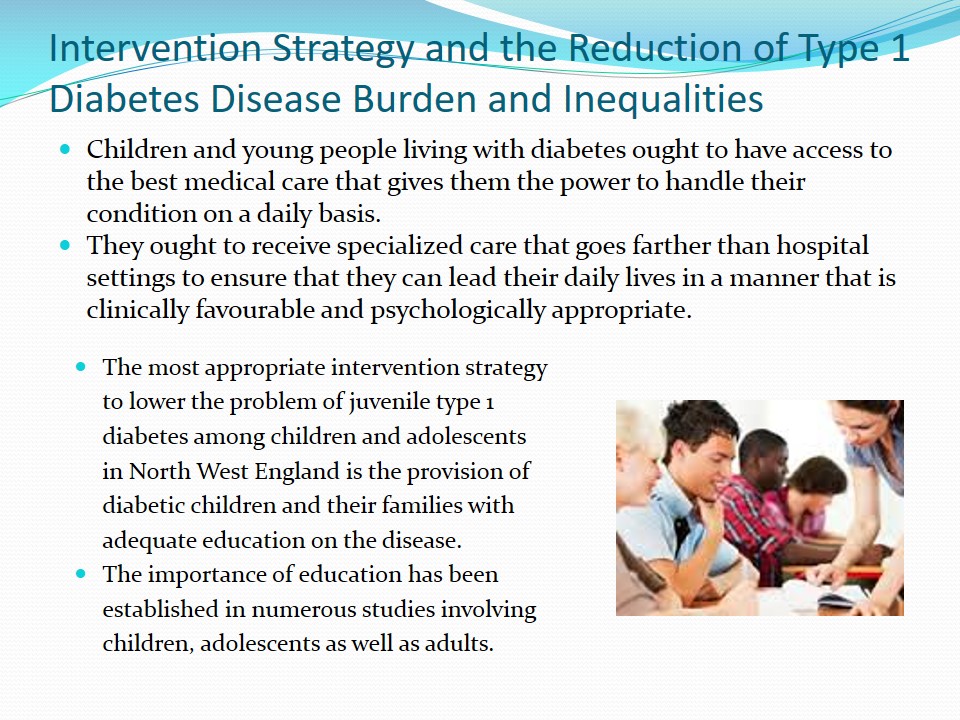 Intervention Strategy and the Reduction of Type 1 Diabetes Disease Burden and Inequalities