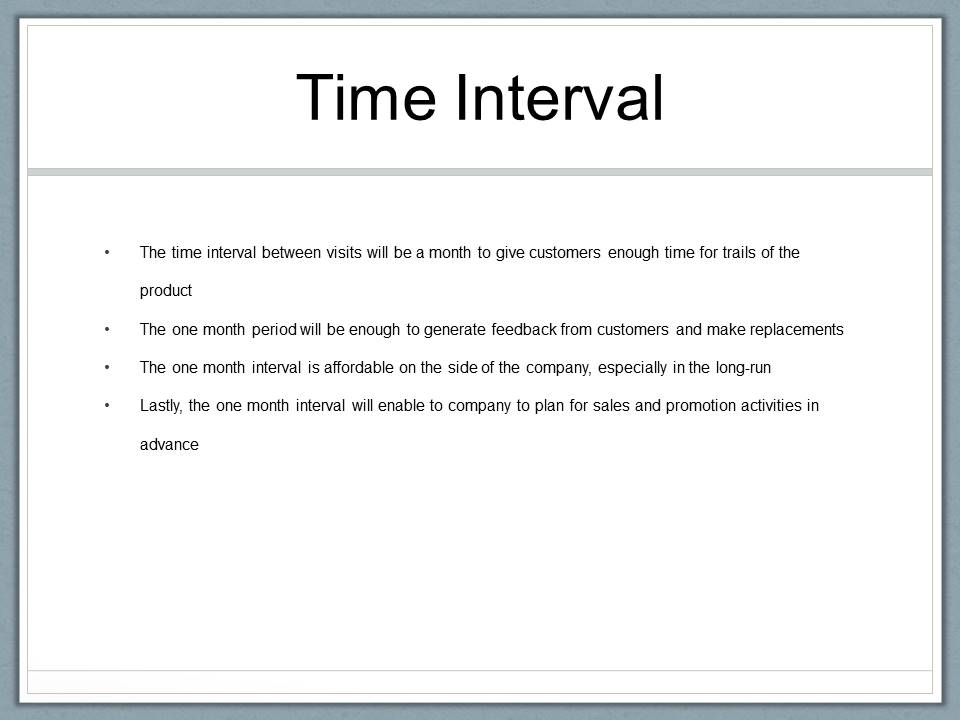 Time Interval