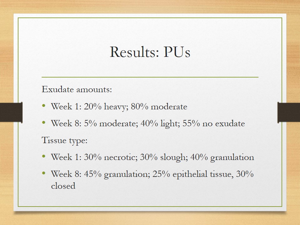 Results: PUs