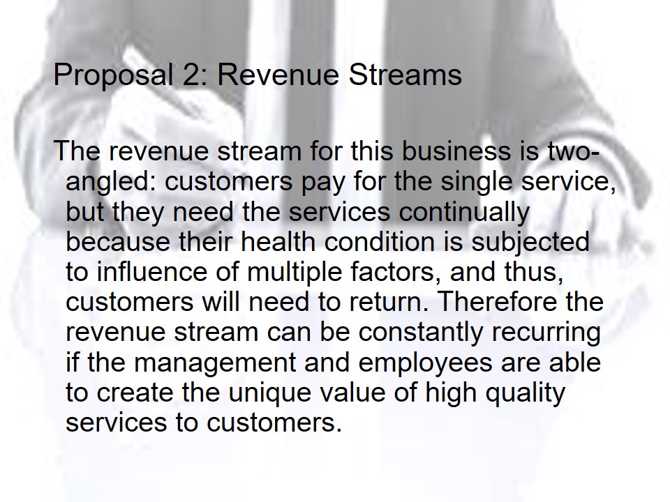 Revenue Streams