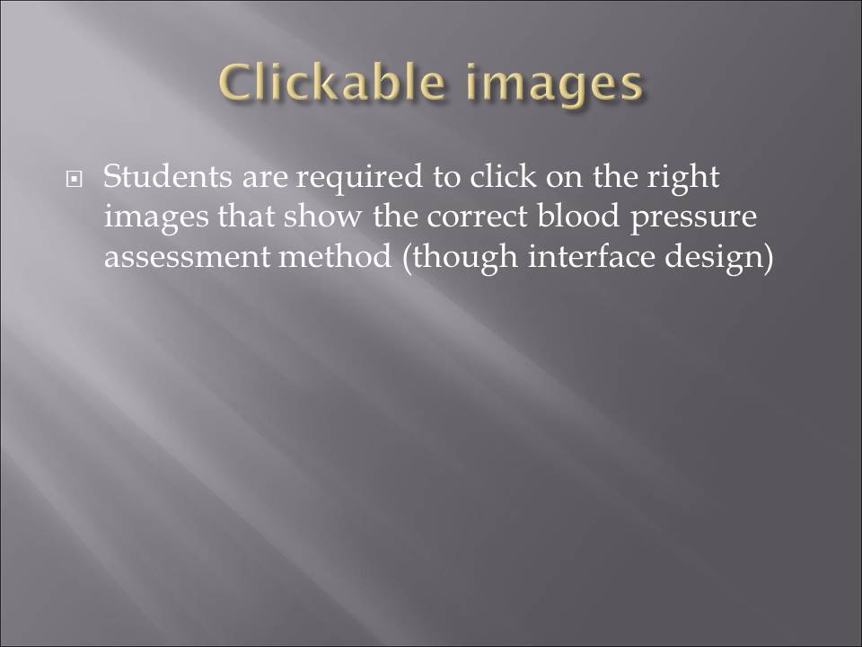 Clickable images