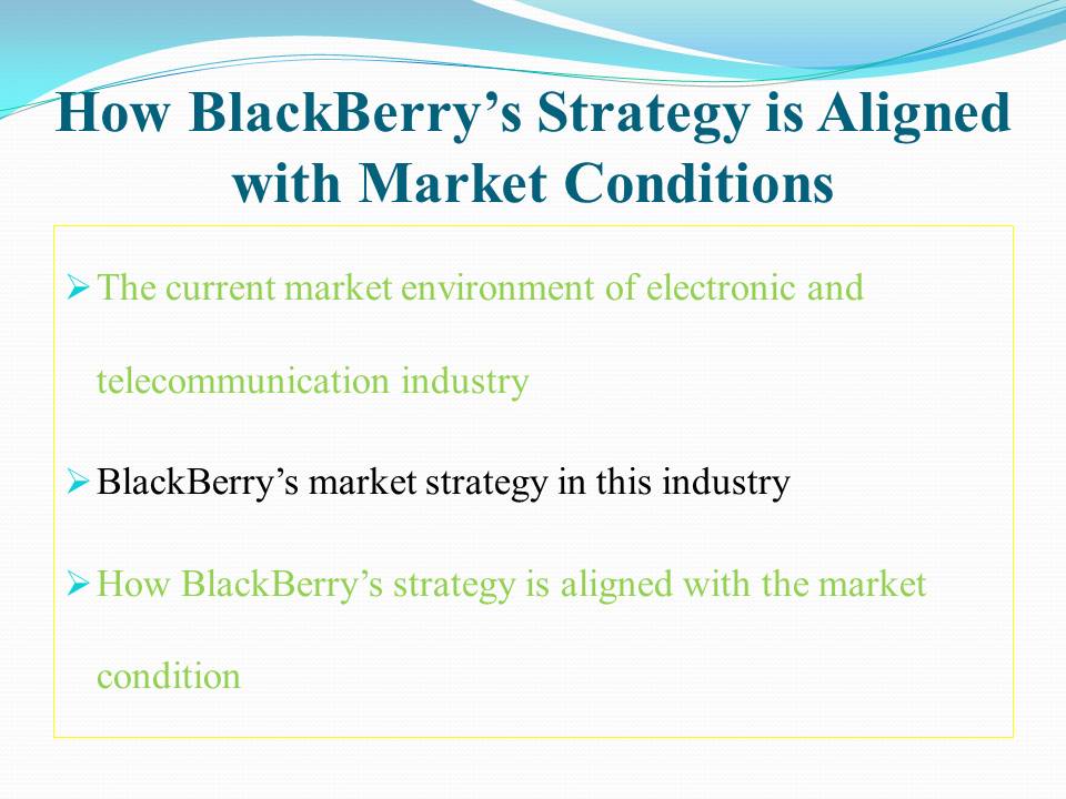 How BlackBerry’s Strategy is Aligned with Market Conditions