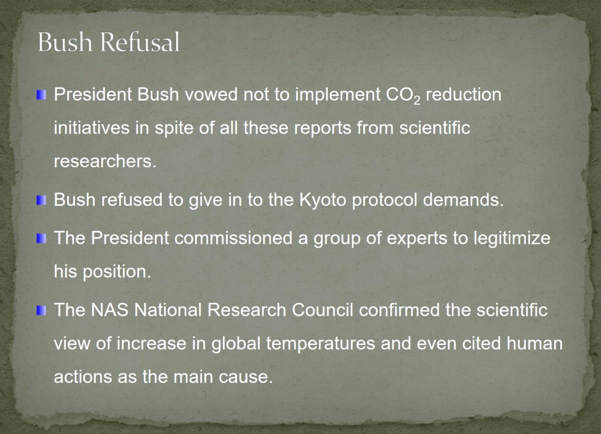 Bush Refusal