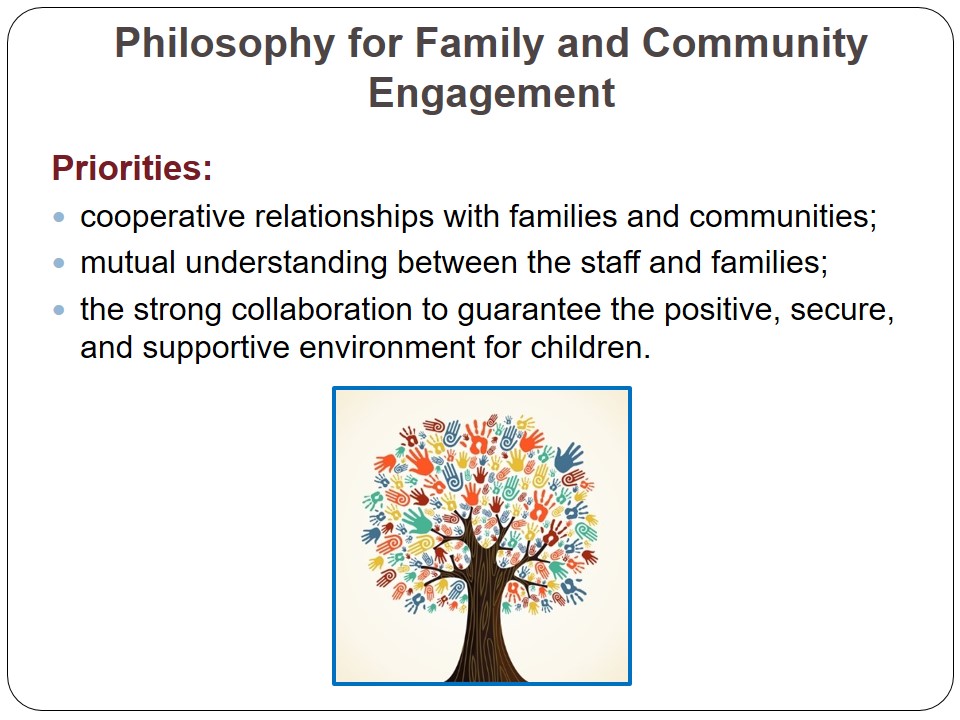 Philosophy for Family and Community Engagement