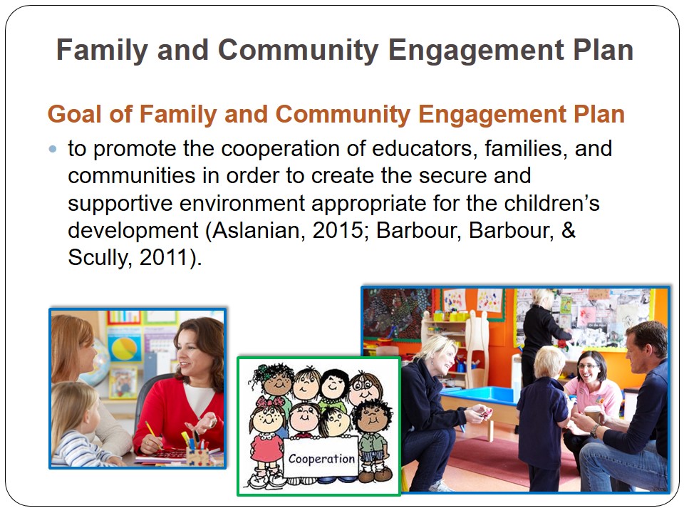 Family and Community Engagement Plan