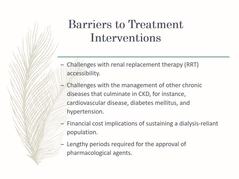 Barriers to Treatment Interventions