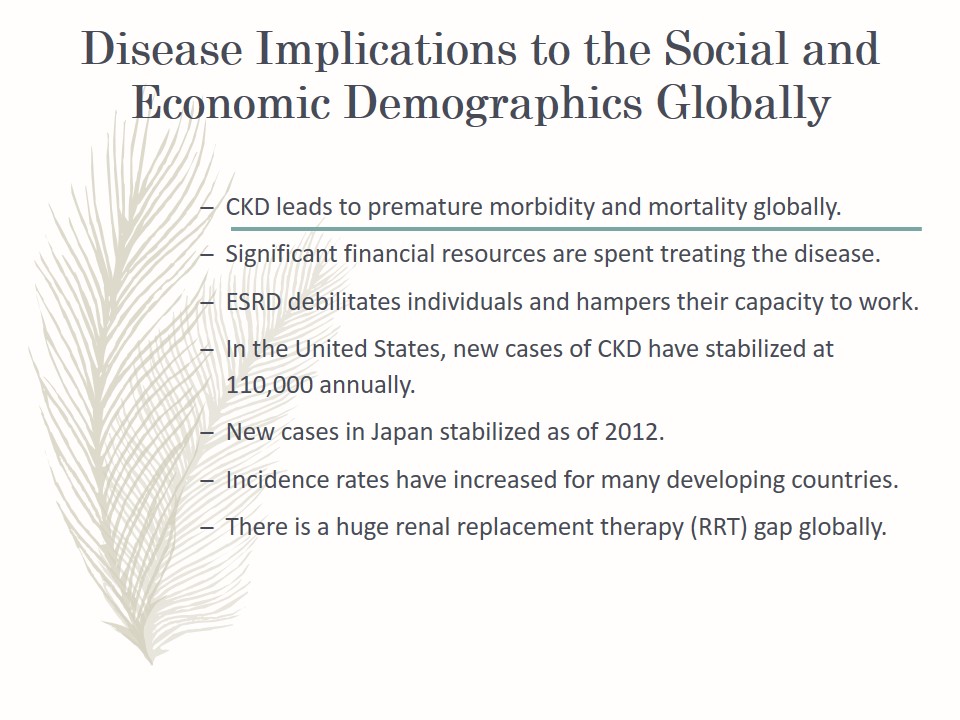 Disease Implications to the Social and Economic Demographics Globally