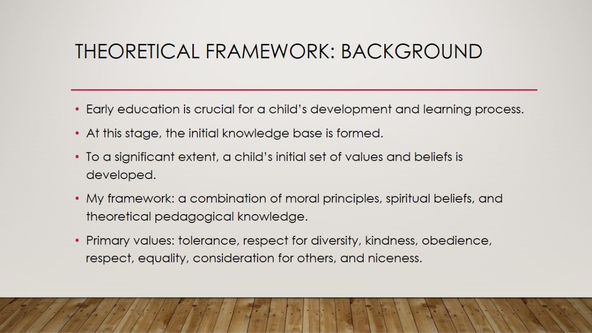 Theoretical framework: Background