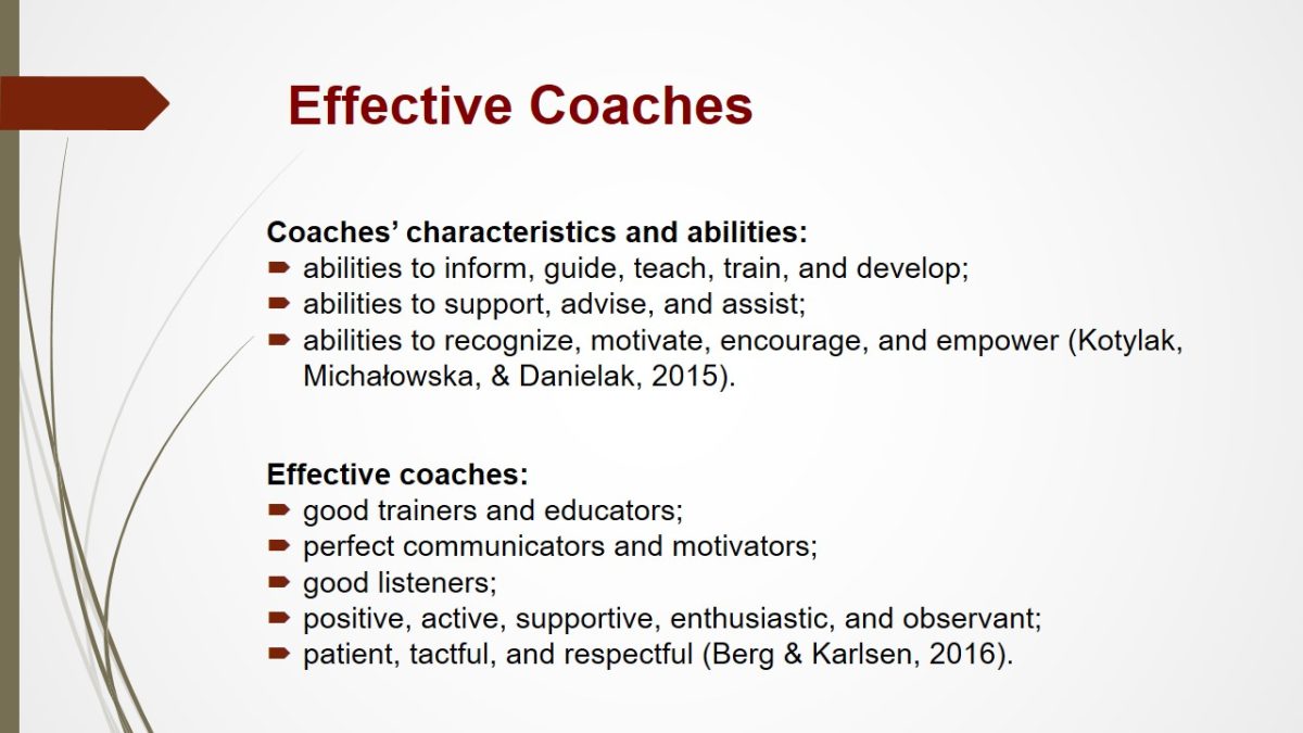 Effective Coaches