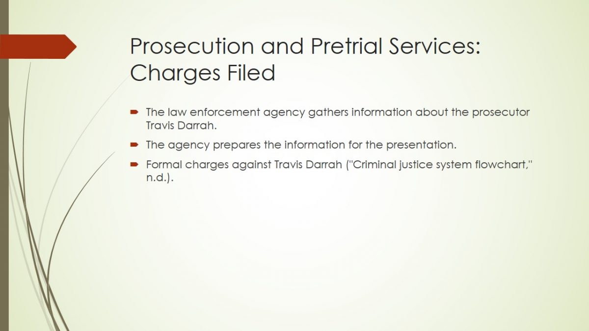 Prosecution and Pretrial Services: Charges Filed