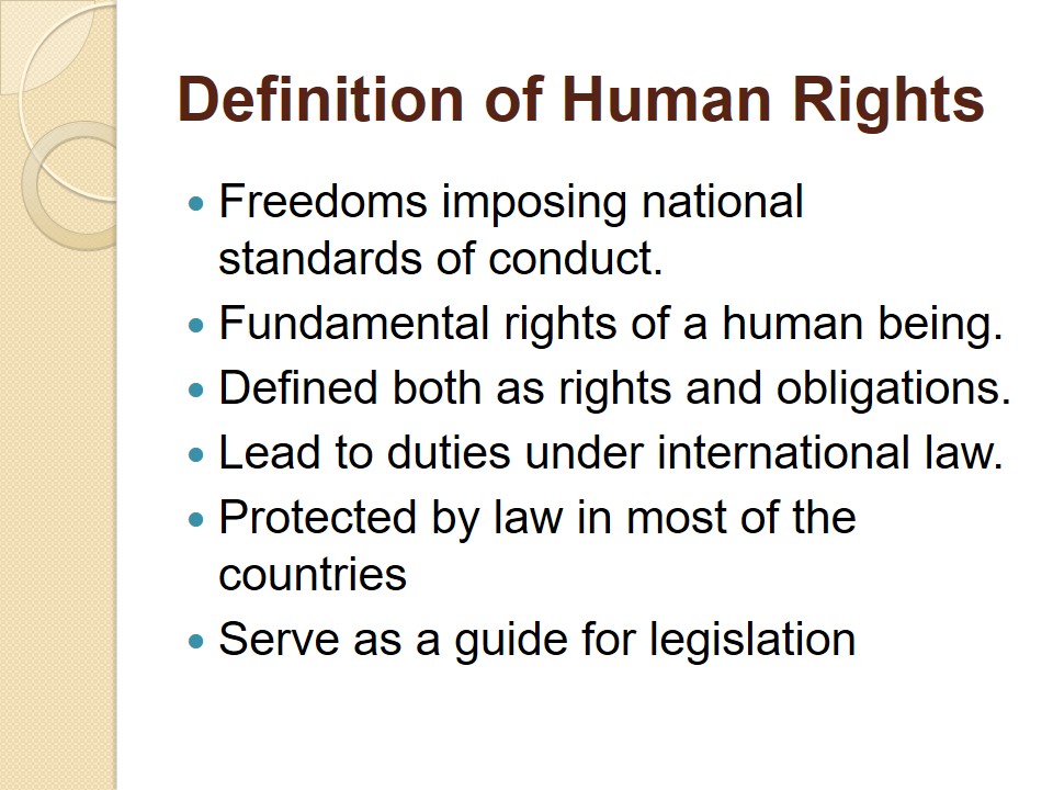 meaning of human rights essay