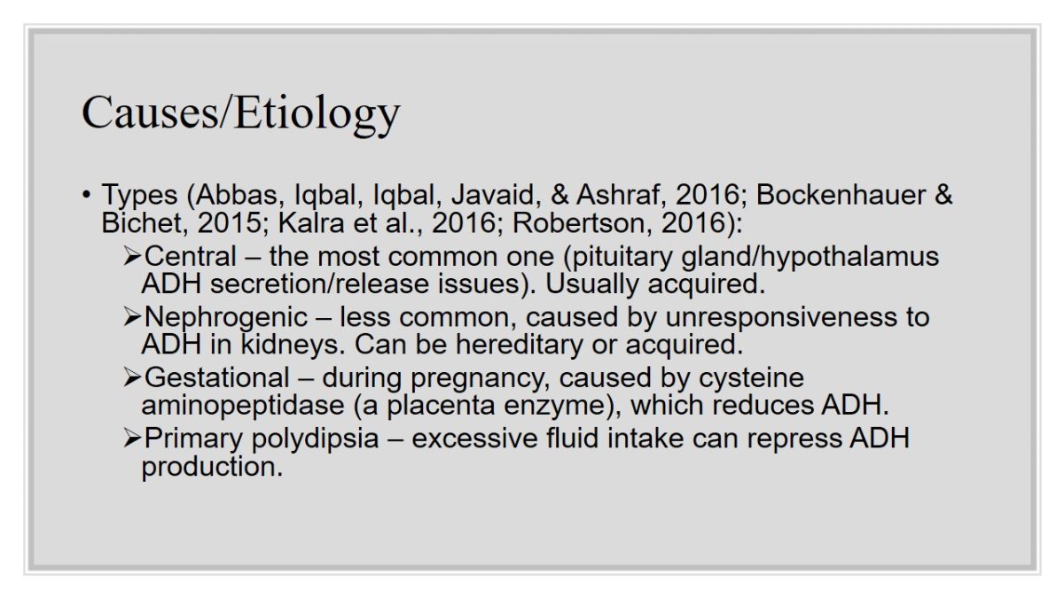 Causes/Etiology