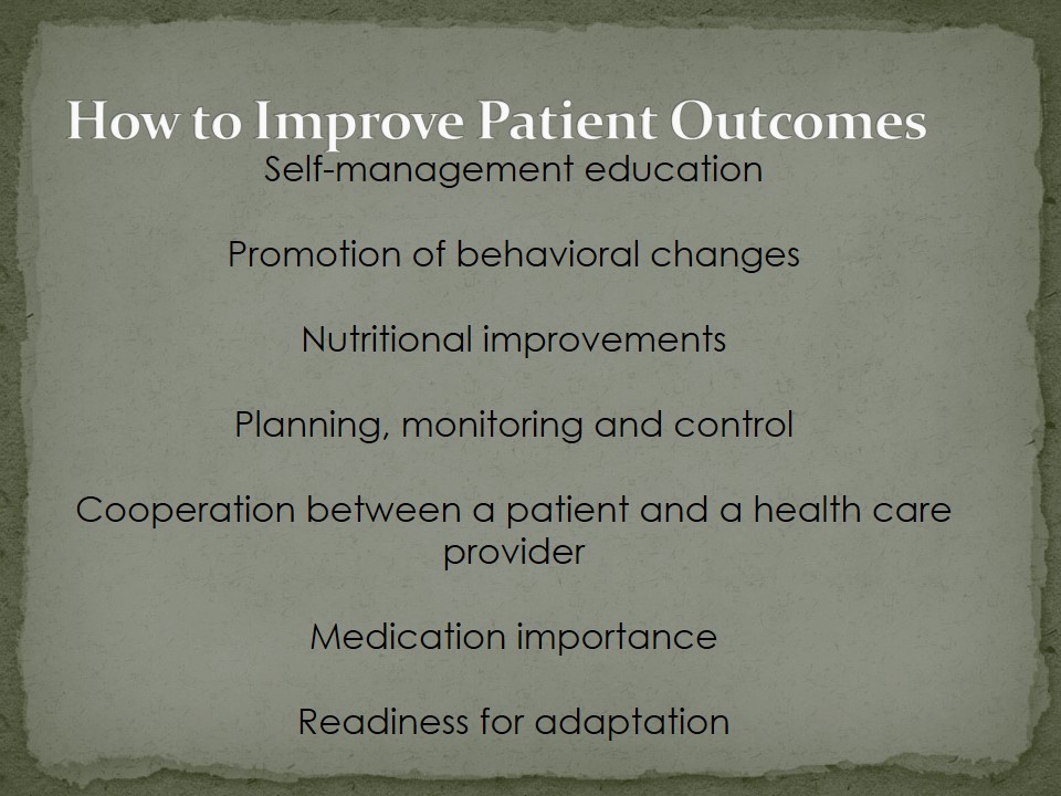 How to Improve Patient Outcomes