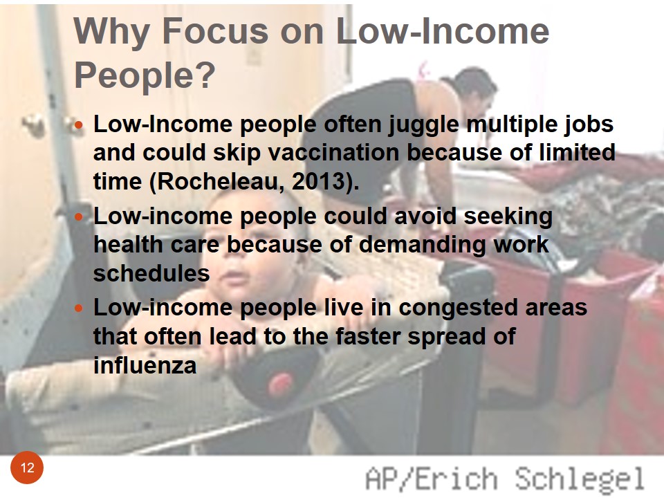 Why Focus on Low-Income People?