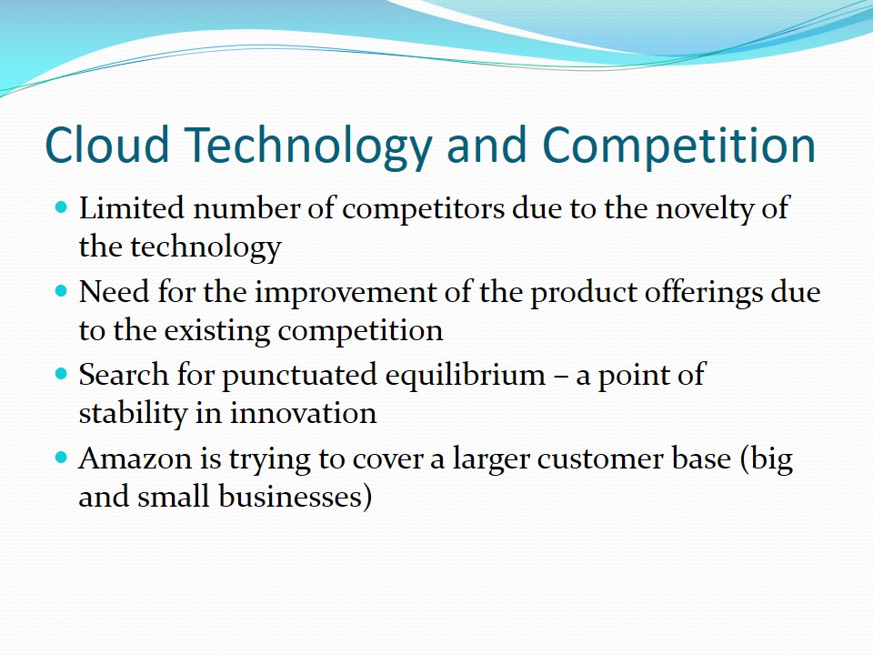 Cloud Technology and Competition