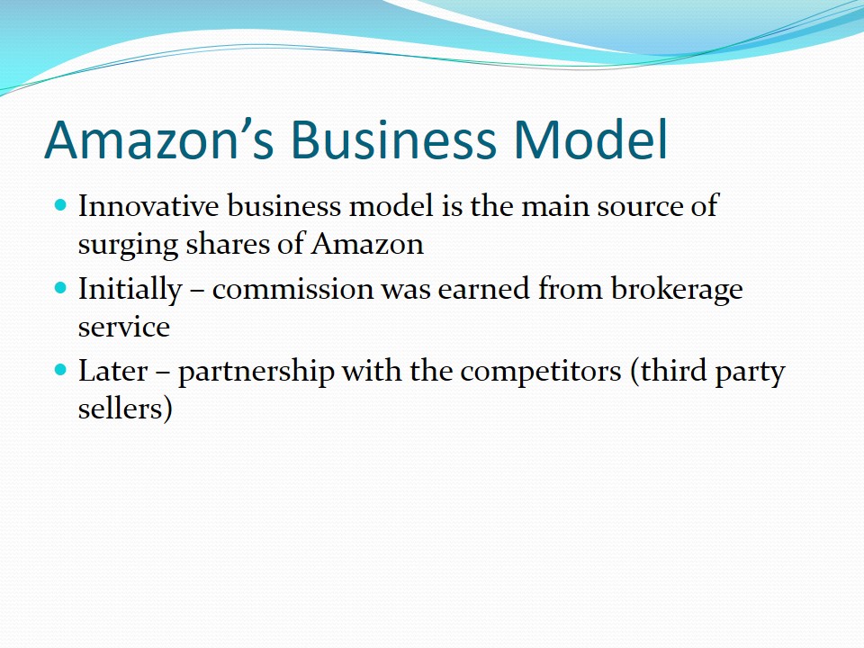 Amazon’s Business Model
