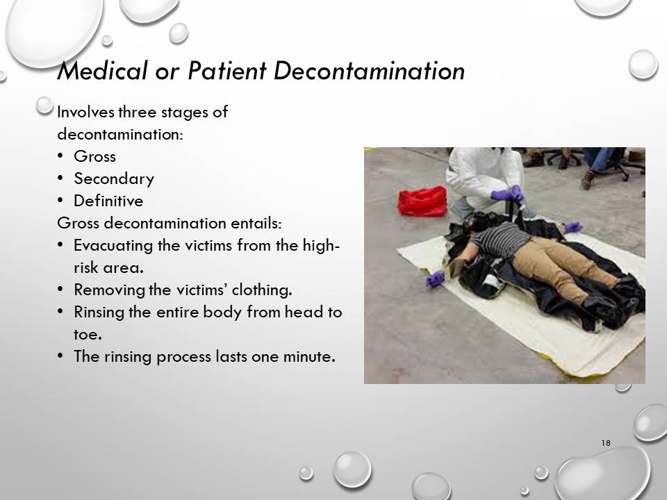 Medical or Patient Decontamination