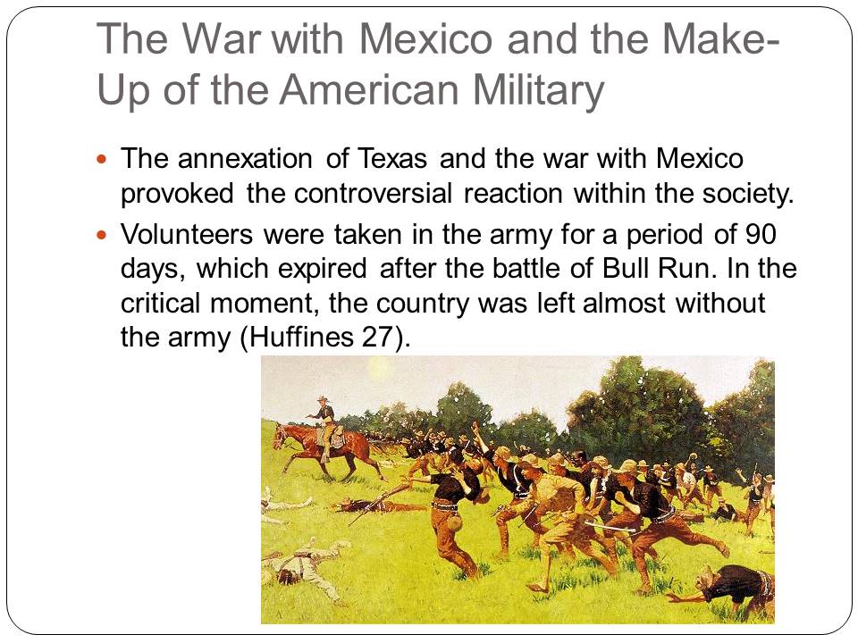 The War with Mexico and the Make-Up of the American Military