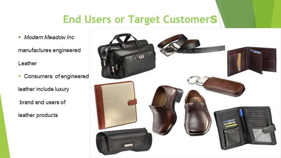 End Users or Target Customers
