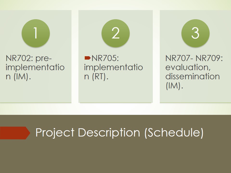 Project Description (Schedule)