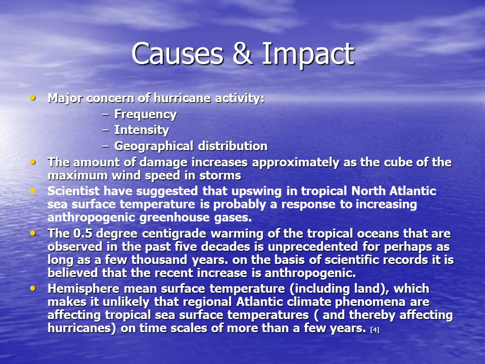 Causes & Impact