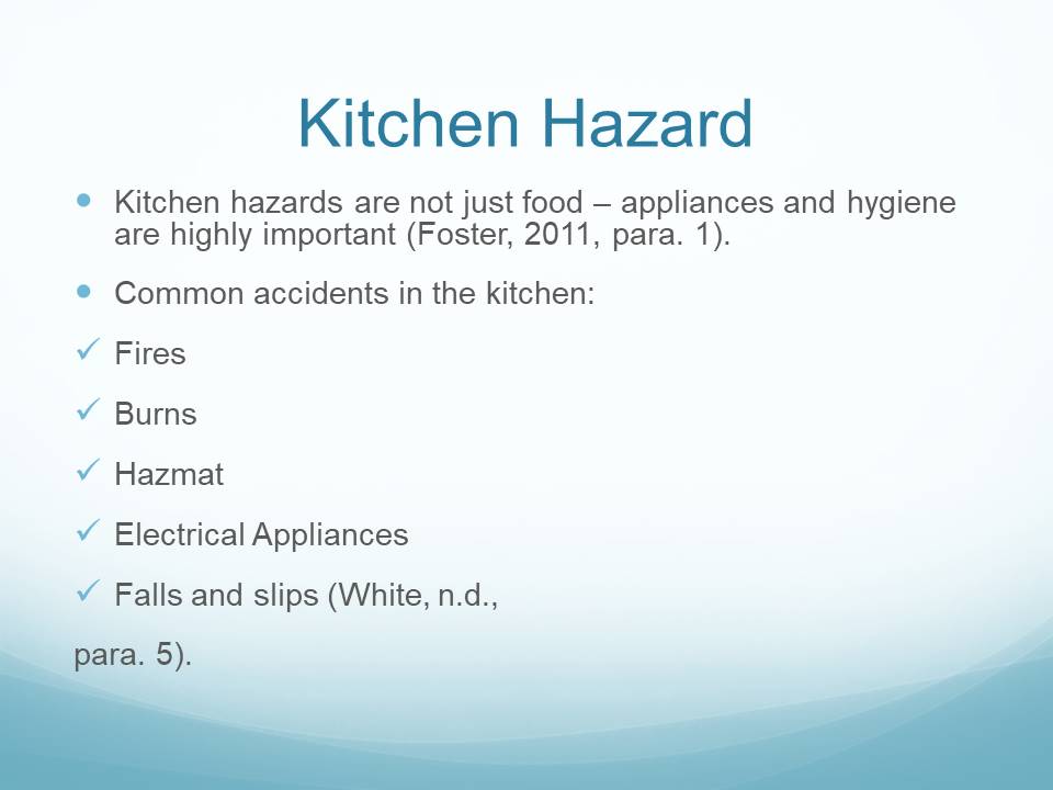 Kitchen Hazard